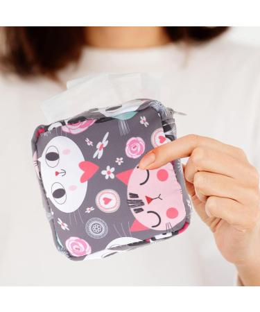 4-Pack Storage Bag for Women's Bandages | Periodica Zip Bags for First Period Gifts | Collectible Pink Bags for Teenage Girls - Buy Online on GoSupps.com