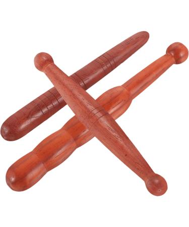 Gatuida 12 Stk Acupressure Massage Bars - Wooden Roller Foot Massager & Magic Wand Tool for Relaxation | International Shipping Available - Buy Online on GoSupps.com