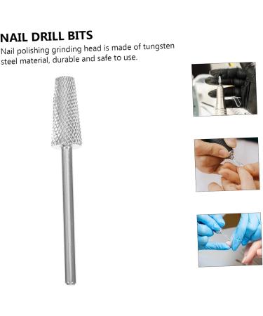 Ipetboom Nail Polisher Manicure Tools Professional Portable Nail Nail Polish Bits Nail Art Grinding Heads Metal Nail Tools Nail Art Bits Plastic Polishing Head Pedicure - Buy Online on GoSupps.com