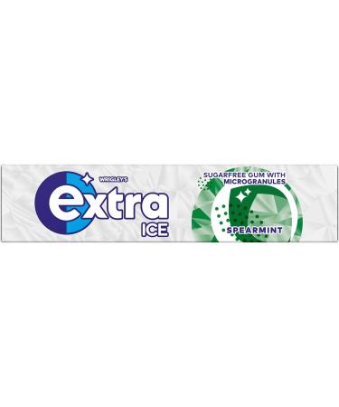 EXTRA ICE Spearmint Sugar Free Chewing Gum 10 Pellets (Pack of 30) - Buy Online on GoSupps.com