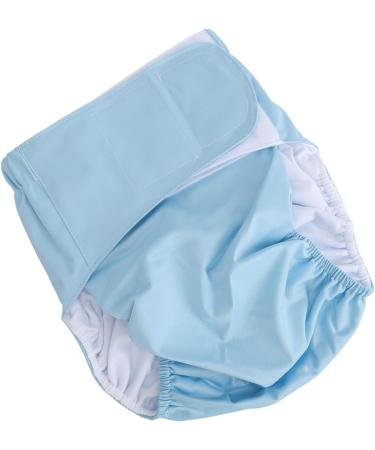 Couches Prot geant contre l'incontinence Urinaire Couche Lavable Serr e pour Adulte pour Femme Allaitante (bleu clair) - Buy Online on GoSupps.com