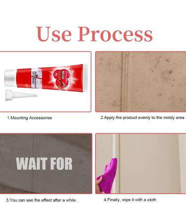Household Mold Remover Gel Magic Mould Remover Gel Mould Magic Gel Mould Magic Remover Mould Stain Remover Mould Extreme Remover Gel Powerful Mould Magic Gel Cleaner - Buy Online on GoSupps.com