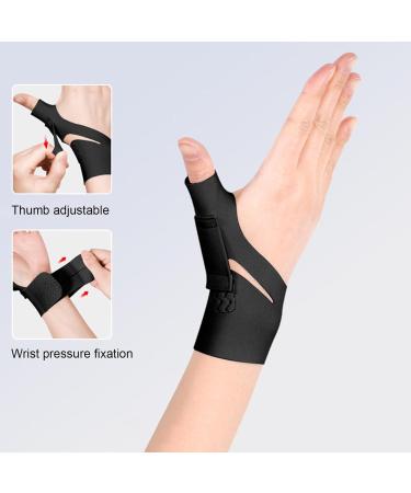 YOXIER Tendon Sheath Wrist Brace for Pain Relief Protector Thumb Injuries Sleeve Support Discomfort Keyboard Players Protective Healing Black B B Black - Buy Online on GoSupps.com