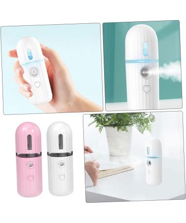Mipcase 2pcs Moisturizing Sprayer Mini Humidifier Face Spa Steamer Handy Moisturizing Mist Sprayer - Buy Online on GoSupps.com