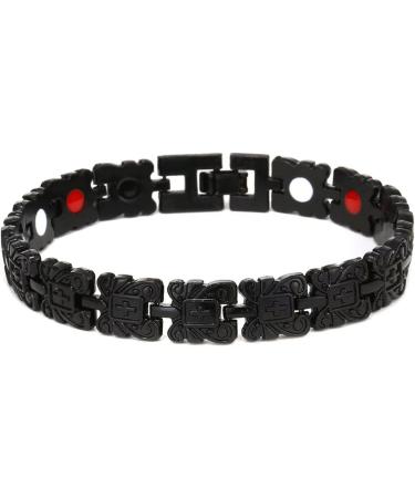 Fulenyi Lymph Magnet Bracelet - Unisex Adjustable Weight Loss & Health Bracelet | Fashionable Magnet Stone Gift for Men & Women - Buy Online on GoSupps.com