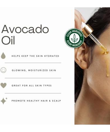 GreenHealth Avocado Oil 100% Pure & Undiluted - 8oz | All-Natural Cooking & Skin Care Oil - Buy Online on GoSupps.com