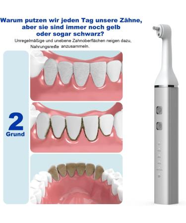 Tooth Whitening Light Set - Professional Bleaching Kit with 3 Toothpastes Rechargeable USB-C 6 Heads & 5 Modes for Polished Bright Teeth - Buy Online on GoSupps.com