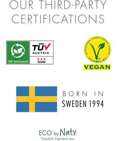 Eco by Naty Large Liners - 28 Pack, Plant-based, Vegan, 0% Plastic - Buy Online on GoSupps.com