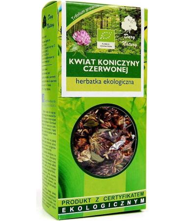 Dary Natury Organic Red Clover Flower Tea 25g - DARY NATURY