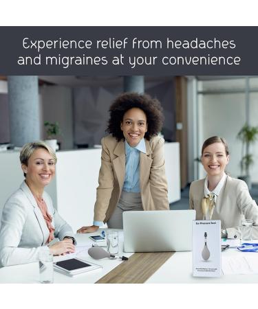 Buy Ear Pressure Relief Device - Non-Invasive Migraine & Post-Flying Discomfort Adjuster - Buy Online on GoSupps.com