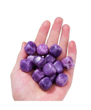 50g Natural Rolling Stone Purple Lilac Crystal Squares Crystal Tumbled Stone Gemstone Decoration Gifts Stone Mineral Specimen
