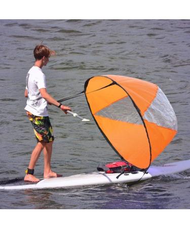 EVTSCAN 15 Inch Foldable Kayak Sail Kit for Downwind and Upwind Windsurfing | Ideal for Kayak, Boat, Sailboat, Canoe - Buy Online on GoSupps.com