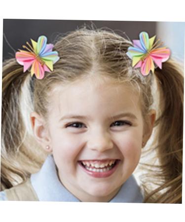 Beaupretty 7 Pairs Mesh Butterfly Hair Accessories Girls Kids Hair Clips Hair Clips Small Colorful Hair Barrette Creative Hair Clip Wedding Hair Clips Metal Miss Button Flannel - Buy Online on GoSupps.com