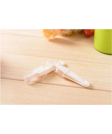 Healifty Kids Nose Tweezers Cleaning Nipper Plier - 2PCS Children Care Cleaner for Babies' Nose, Belly Button, Ears - White Clean Tool - Buy Online on GoSupps.com