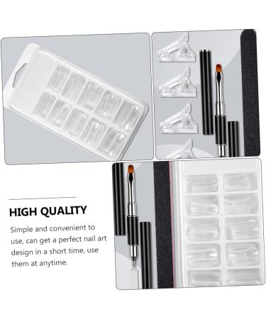 3 Sets Nail Extension Set False Nail Molds Fake Fingernails Diy Nail Art Tool Fake Nail Tips Picker Nail Art Tools Nail Sanding Strip Tools Light Pen Plastic Manicure - Buy Online on GoSupps.com