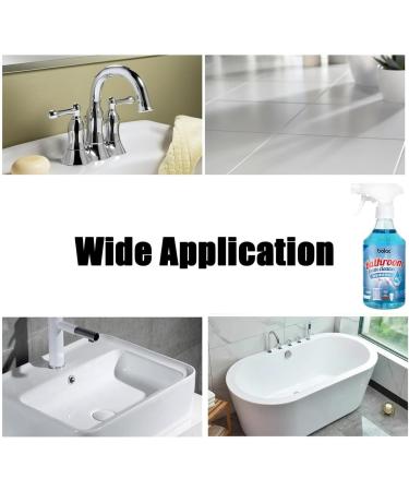 Bolac Bathroom Foam Cleaner Bolac Bathroom Cleaner All-purpose Rinse-free Cleaning Spray (1pc) - Buy Online on GoSupps.com