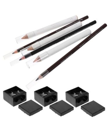 Beatifufu 3-Piece Eyebrow Pencil Set and Practical Eye Makeup Kit for Women Water and Sweat Resistant for Effect and