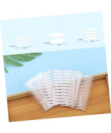 Beaupretty 45 Sheets eyelid lift tape strips Fiber Eyelid Lift Strip transparent eyelid tape Double Eyelid Stickers traceless eyelid sticker eyelid lace eye makeup stickers fold man white - Buy Online on GoSupps.com