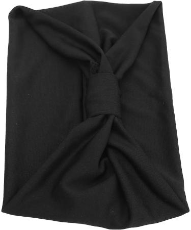 Twist Headbands Fabric Cross Twist Hair Band Knot Non-slip Stretchy Headband Women's Hair Band Accessories (Black) - Buy Online on GoSupps.com