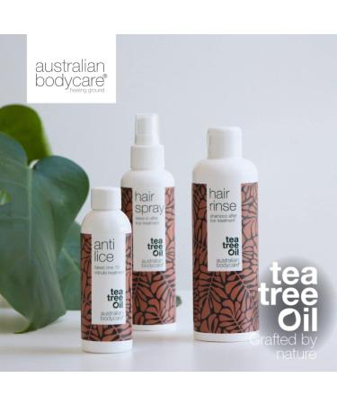 Head Lice Treatment Kit | 3 Products with Tea Tree Oil Against Head Lice & Nits | 15 Minute Anti Lice Treatment Head Lice Prevention Spray & Shampoo for The Whole Family from Australian Bodycare 500 ml (Pack of 1) - Buy Online on GoSupps.com