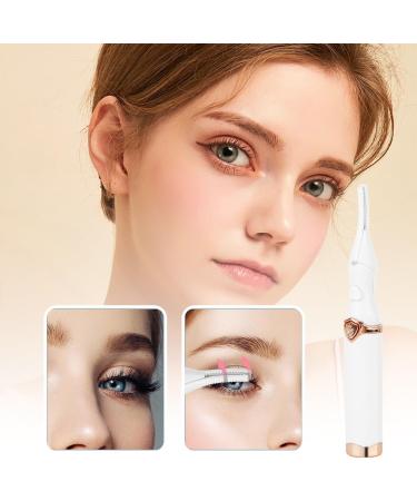 DASIAUTOEM Heated Eyelash Curler Efficient Electric USB Eyelash Curler with 3 Temperature Modes Rechargeable Eyelashes Makeup Tool Quick Long-Lasting Curl for Women - Buy Online on GoSupps.com
