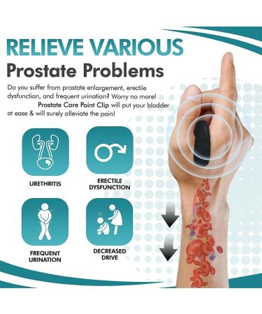 Prostate Care Point Clip L14 Acupressure Point Clips Migraine Pressure Point Clip Acupressure Hand Pressure Point Clip Promotes Blood Circulation Long-Lasting and Reusable (4pcs) - Buy Online on GoSupps.com