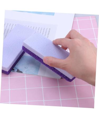 FRCOLOR 12pi ces Pierre Pour Outils De P dicure Pierre Volcanique Exfoliant Pour Peaux Mortes Et Callosit s Facile Transporter Couleur Violette 1 unit (Lot de 1) Comme Illustr X2pcs - Buy Online on GoSupps.com