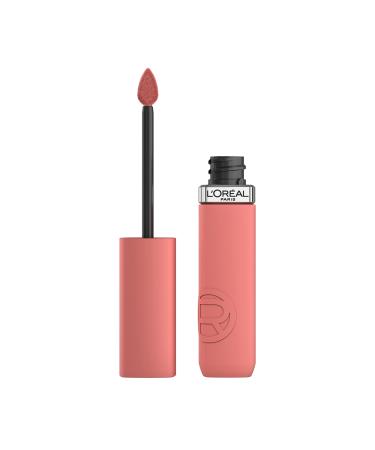 L'Oreal Paris Infallible Matte Resistance Liquid Lipstick  Lip Color Infused with Hyaluronic Acid for up to 16HR Wear  Tropical Vacay 210  0.17 Fl Oz