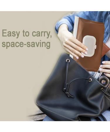 Wipe Dispenser 3-Pack Portable Refillable Wipes Dispenser Reusable Travel Baby Wipe Container Waterproof and Dustproof - Buy Online on GoSupps.com