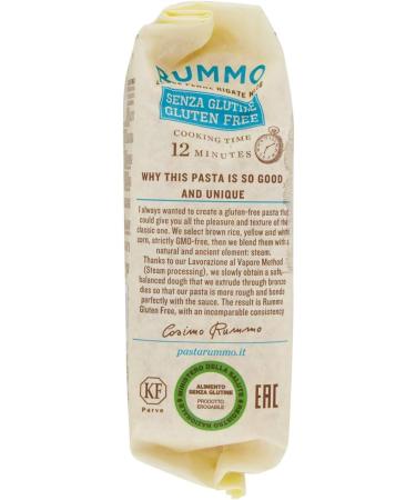  Italian Gourmet E.R. Rummo Pasta Mezze Penne rigate n. 28 senza Glutine gluten-free 100% Italian gluten-free pasta 400 g + Italian Gourmet polpa 400 g - Buy Online on GoSupps.com