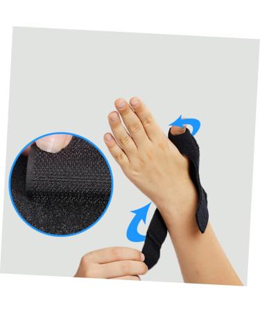Buy 1 PC Thumb Brace Guard - Thumb Support Splint for Joint Treatment - Adjustable Kids & Adults - Black - Buy Online on GoSupps.com