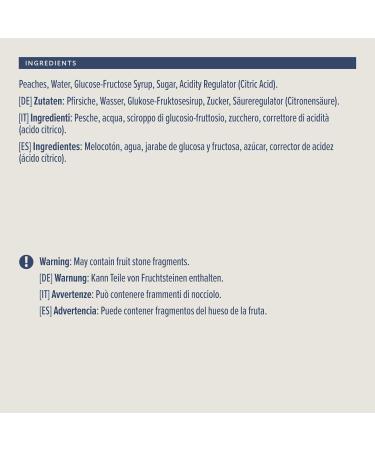 Buy Amazon Peaches Half Fruit Sugared - 411g | Premium Quality International Shipping - Buy Online on GoSupps.com