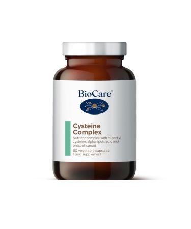 BioCare Cysteine Complex | Nutrient Complex with N-Acetyl Cysteine Alpha Lipoic Acid and Broccoli Sprout - 60 Capsules