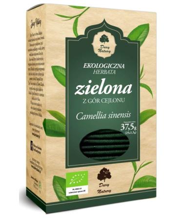 TH VERT BIO (25 x 1 5 g) - DARY NATURY