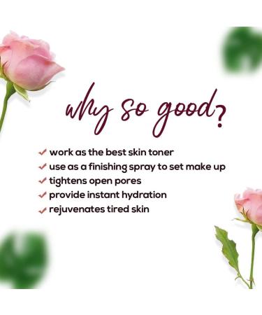 Aroma..Musk 100% Organic & Natural Rose Water for Face & Skin - 100ml (Pack of 1) | Steam Distilled Gulab Jal Spray | Natural Toner Hydrating Mist Facial Cleanser | Alcohol & Paraben Free - Buy Online on GoSupps.com