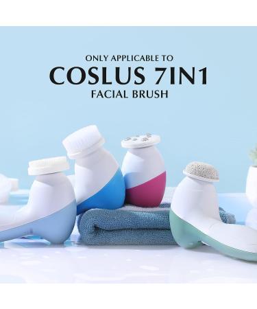 COSLUS 7IN1 JBK-D Face Cleansing Brush 4PCS Replacement Heads - Compatible Only - Buy Online on GoSupps.com