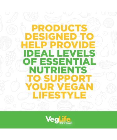 Veglife Vegan Vitamin C 1000mg Non GMO with Acerola & Rose Hips | Immune Support | 90 Vegan Capsules - Buy Online on GoSupps.com