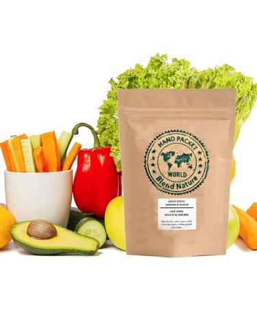 Buy Green Coffee Infusion with Ginger 500g - 100% Arabica from Colombia - Stainless Steel Sieve Gift Ball - Buy Online on GoSupps.com