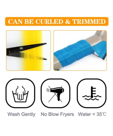 Dark Purple Colored Hair Extensions 22 Inch Straight Clip in Synthetic Hairpieces - 10 Pcs for Party, Halloween, Christmas, Cosplay - Sleek & Cute - Hightlight Colorful Hair Streaks - Buy Online on GoSupps.com