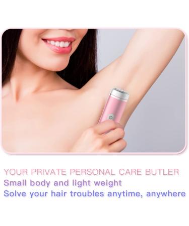 Painless & Wireless Electric Facial Hair Remover for Women - Rechargeable Trimmer for Cheeks, Chin, Upper Lip, Arms, Legs - Rosegold - Buy Online on GoSupps.com