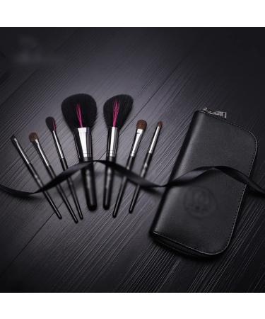 Buy A Touch Of Red Series Makeup Brush Set - 7 Essential Brushes for Beginners | International Shipping - Buy Online on GoSupps.com