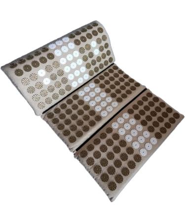 Dunlap Massage Cushion - Linen Cotton Acupressure Mat for Back Pain Relief | Healthcare Massage Pillow & Tool - Buy Online on GoSupps.com