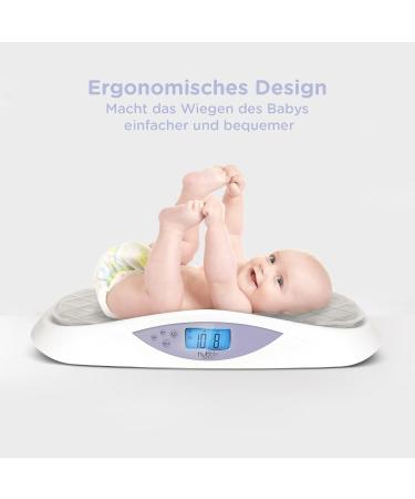 Shop Hubble Connected Grow Intelligent Digital Baby Scales - Large LCD 4-Sensor Tech Soft Changing Pad for Newborns & Infants - Buy Online on GoSupps.com