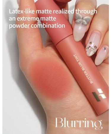 Buy HOLIKA HOLIKA Butter Blur Lip Tint (09 VINE) | Korean Matte Lip Tint | Lightweight High-Pigmented Long-Lasting K-Beauty Makeup - Buy Online on GoSupps.com