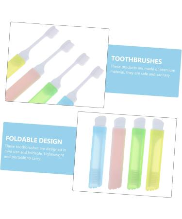 Healvian 12th Trip Portable Soft Toothbrush - Organic Travel Toothbrushes & Tongue Cleaners for Kids & Adults - Buy Online on GoSupps.com