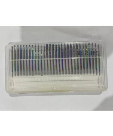 Mesee 30 Piece Diamond Nail Drill Set Stainless Steel Nail Drill Accessories Nail Grinder Attachments Bits Nail Drill Tools Polishing Grinding Body for Manicure Pedicure Home Nail Care - Buy Online on GoSupps.com