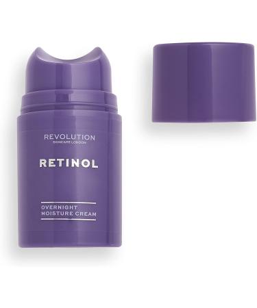 Revolution Skincare London Retinol Overnight Face Cream - 50ml, Vegan & Cruelty-Free - Buy Online on GoSupps.com