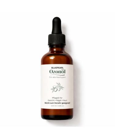 Huile d'ozone 100 ml Huile d'olive naturelle avec ozone | Fabriqu e en Autriche | Contre l'acn les imperfections les infections fongiques les piq res d'insectes | Remplie la main et ozonis e 100 ml (Lot de 1)
