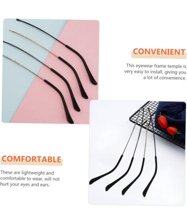 Buy Balue Glasses - 2 Pairs Universal Anti-Metal Bracket Replacement with Sonnen Hinge - Durable Brick Glasses for All Needs - Buy Online on GoSupps.com