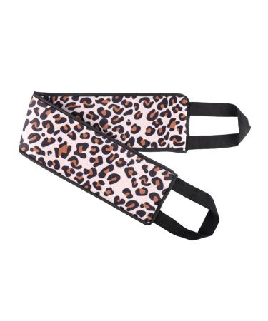 Angoily Leopard Pull Back Lotion for Face Back Buddy Lotion Applicator Back Tanner Lotion Suncreen Applicator Back Applicator Band Sunscreen Tanning Oil Strip Fiber Moisture Cream Self Tan